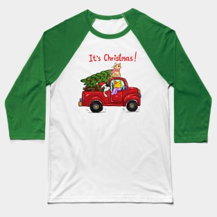 It's Christmas - Cats Baseball T-Shirt